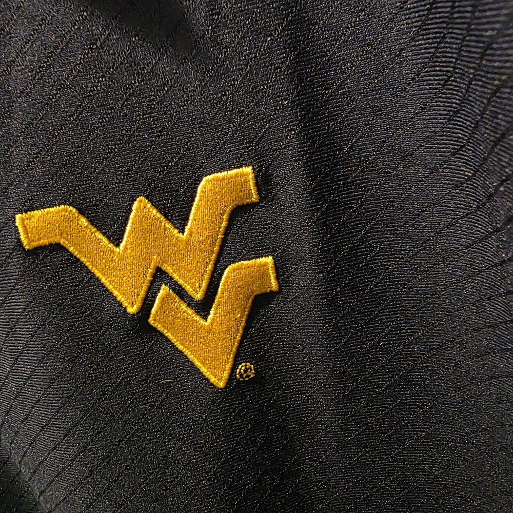 Nike WVU West Virginia University Dri-Fit Men Polo Shirt Mountaineers Football - Picture 3 of 10